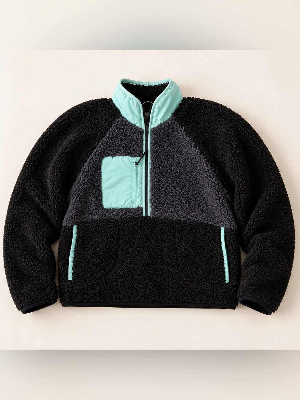 Stoic MTN 1/2 Zip High Pile Fleece Pullover Women’s Size Large NWT Gorpcore